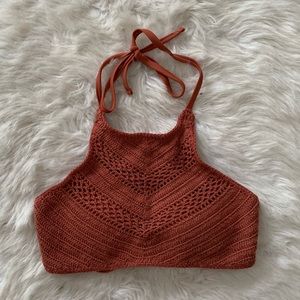 Xhilaration crochet bikini top